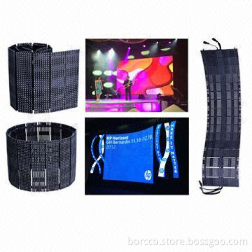Supply P9.375 Full Color LED Curtain Display Screen for Concert